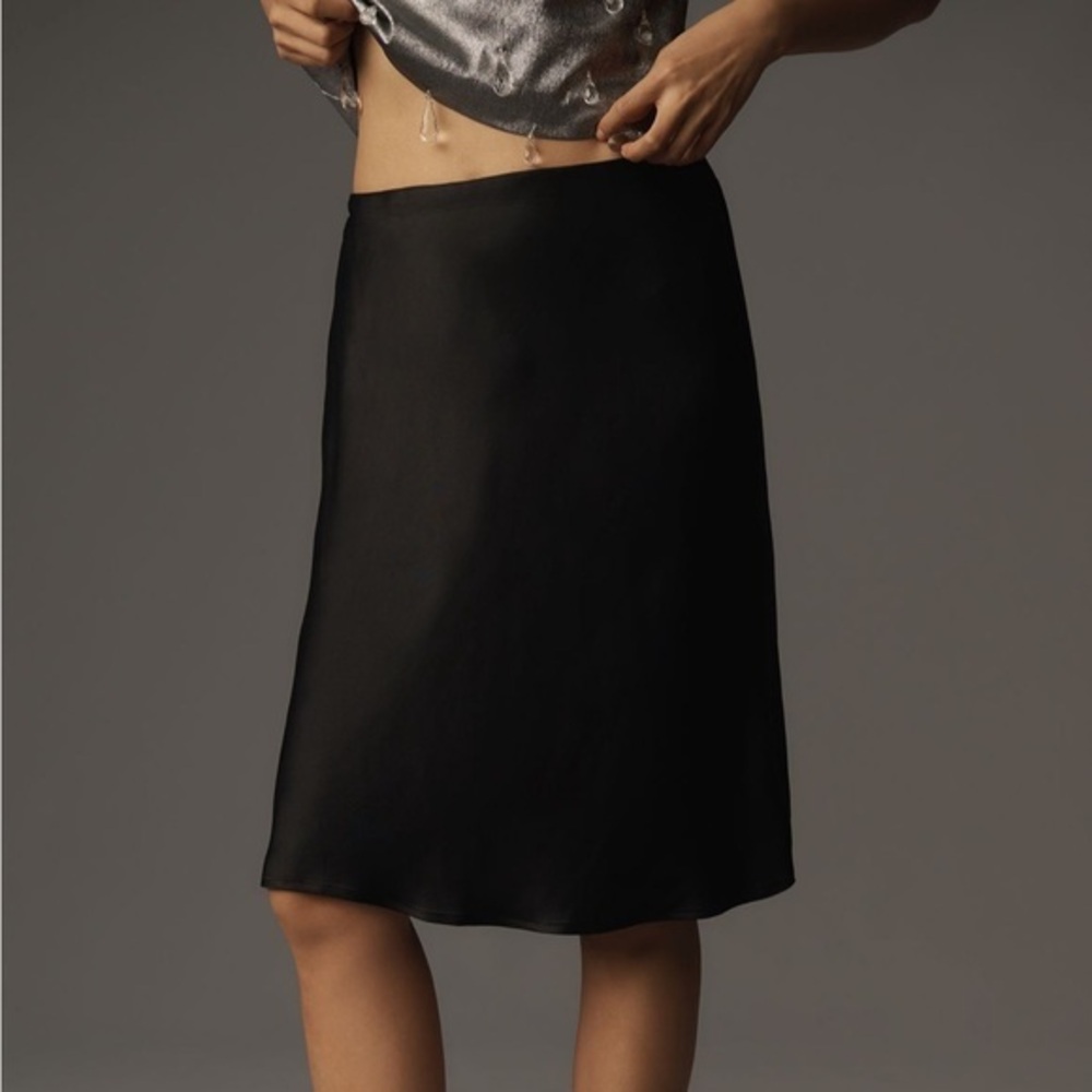 The Tilda Knee-Length Slip Skirt